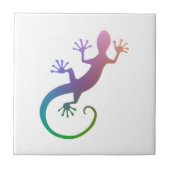 Bunter Gecko Fliese (Vorderseite)