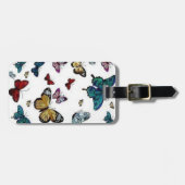 Bunter Gepäckanhänger (Vorderseite horizontal)