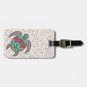 Bunter Gepäckanhänger (Vorderseite horizontal)