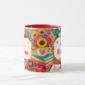 Bunter Geschenk für Lehrer Tasse (Zentrum)