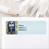 Bunter Glückstag des toten Skeletts (Insitu)