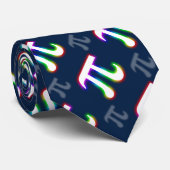 Bunter glühender dunkelblauer Aussenseiter Krawatte (Gerollt)