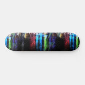 Bunter Graffitisentwurf Skateboard (Horizontal)