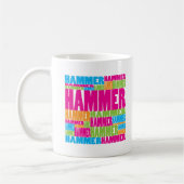 Bunter Hammer Kaffeetasse (Links)