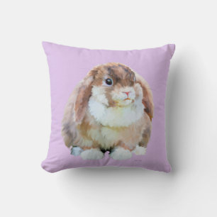 Bunter Hase Kissen