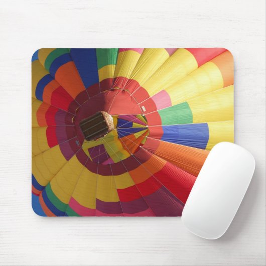 Bunter Heißluft-Ballon Mousepad (Mit Mouse)
