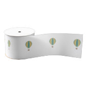 Bunter Heißluftballon Ripsband (Spule)