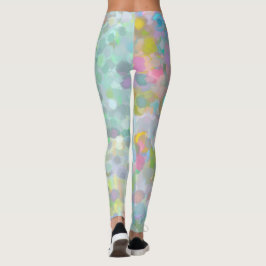 bunter heller Spaßpastell Leggings