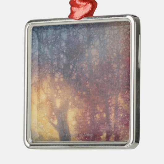 Bunter Herbst Ornament Aus Metall (Links)