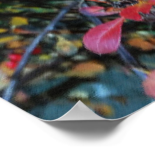 bunter Herbst Poster (Ecke)
