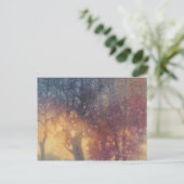 Bunter Herbst Postkarte (Stehend Vorderseite)