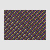 Bunter homosexueller Regenbogen färbt Homo-Muster Seidenpapier (Vorderseite)