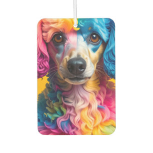 Bunter Hund Autolufterfrischer