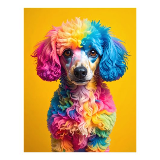 Bunter Hund Fotodruck (Vorne)