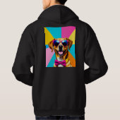 Bunter Hund Hoodie (Rückseite)