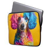 Bunter Hund Laptopschutzhülle (Vorderseite Links)
