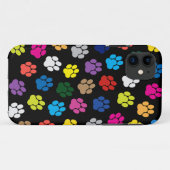 Bunter Hundetatzen iPhone 5 Kasten Case-Mate iPhone Hülle (Rückseite (Horizontal))