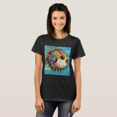 bunter Igel-Fisch T-Shirt (Vorne ganz)