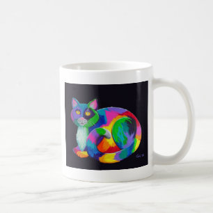 Bunter Kaliko Kaffeetasse
