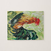 Bunter Keith das RoosterRooster Puzzle (Horizontal)
