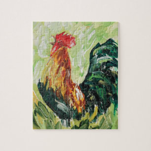 Bunter Keith das RoosterRooster Puzzle