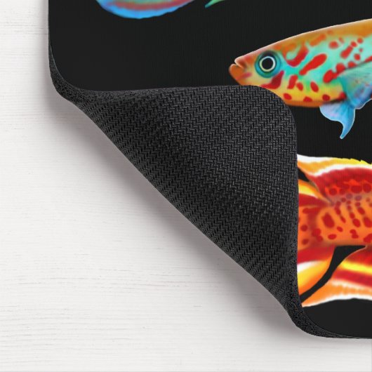 Bunter Killifish Mousepad (Ecke)