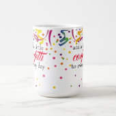 Bunter Konfetti-Mug Kaffeetasse (Mittel)
