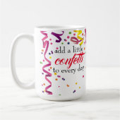 Bunter Konfetti-Mug Kaffeetasse (Links)