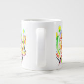 Bunter Krake Jumbo-Tasse (Rückseite)