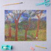 Bunter Krepppapierbaum Seidenpapier (Basteln)