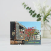 bunter Kuba Postkarte (Stehend Vorderseite)