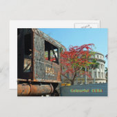 bunter Kuba Postkarte (Vorne/Hinten)