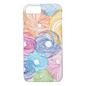 Bunter Kunstillustrationskasten Case-Mate iPhone Hülle (Rückseite)