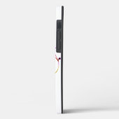 bunter Ladybug mit lustigem Schwanz Case-Mate iPhone Hülle (Rückseite / Links)