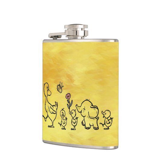 bunter Lauf Flachmann (Links)