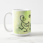 bunter Lauf  Kaffeetasse (Links)