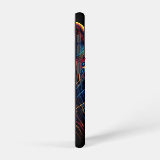 Bunter Leopard Samsung Galaxy Hülle (Rechte Seite)