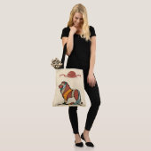 Bunter Löwe Wildlife-Tragetasche Tasche (Am Model)