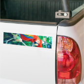 Bunter Macaw Autoaufkleber (Auf Lkw)