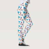 Bunter Macaw plappert Leggings nach (Rechts)