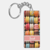 bunter Makaronbäckerei, individueller Name Schlüsselanhänger (Vorderseite links)