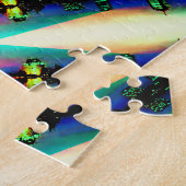 Bunter Mandala-Tunnel Puzzle (Seite)