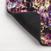 Bunter Marmor blättert Muster ab Mousepad (Ecke)