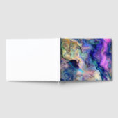 Bunter Marmor Gästebuch (Voll)