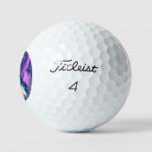 Bunter Marmor Golfball (Logo)