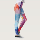 Bunter Marmor Leggings (Rechts)