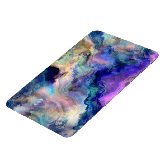 Bunter Marmor Magnet (Linke Seite)