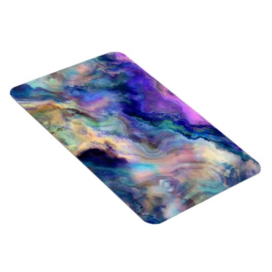 Bunter Marmor Magnet (Rechte Seite)