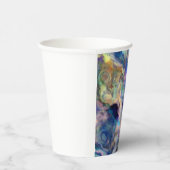 Bunter Marmor Pappbecher (Rechts)
