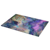 Bunter Marmor Schneidebrett (Ecke)